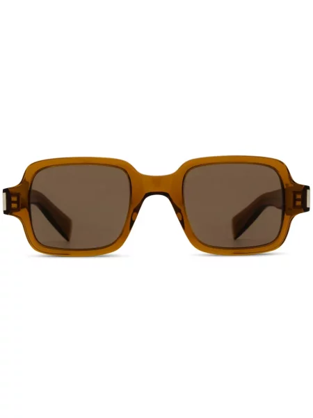 Ochelari de soare Saint Laurent Eyewear cu imagine maro