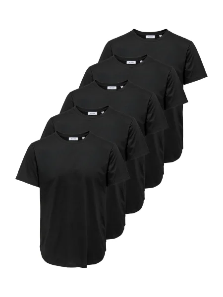 Only & Sons Tricou ONSJeff' negru