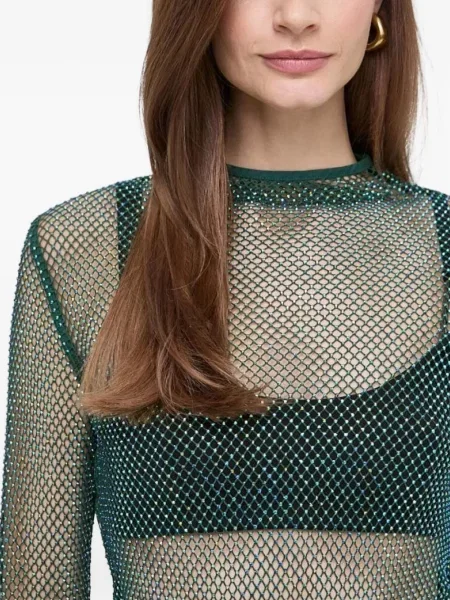 Body Patrizia Pepe plasă verde