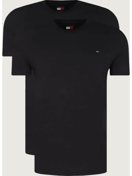 Tommy Jeans Set 2 tricouri negru