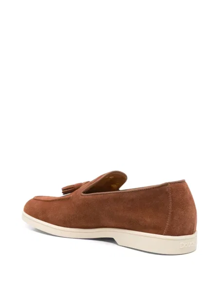 Pantofi loafer Doucal's din piele maro
