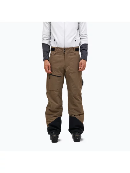 Pantaloni de schi pentru bărbați Peak Performance Alpine GTX 2L Insulated Shell terrain tan maro