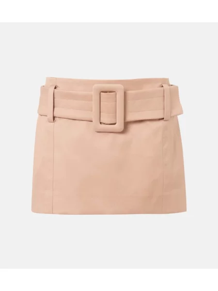 Spódnica Patou z twillu beżowa