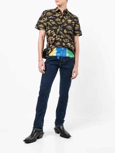 Džinsai Versace Jeans Couture juoda