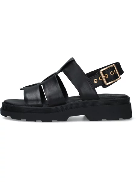 Clarks Sandale Strap negru