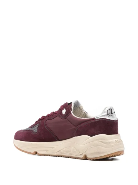 Sneakerși Golden Goose din piele de căprioară cu imagine roșu