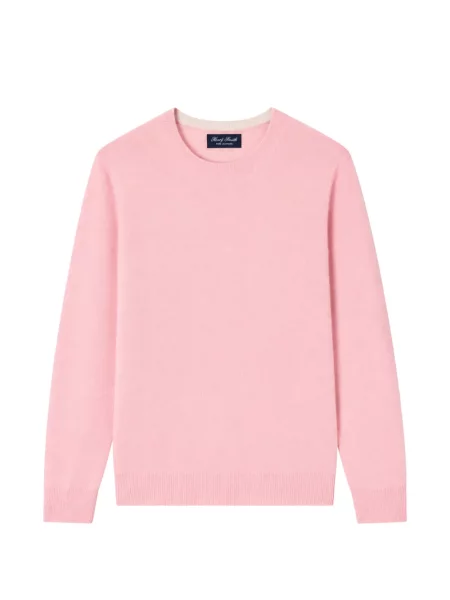 Pulover Mc2 Saint Barth din cașmir roz