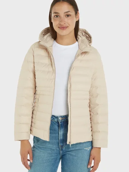 Пуховик Tommy Hilfiger бежевий