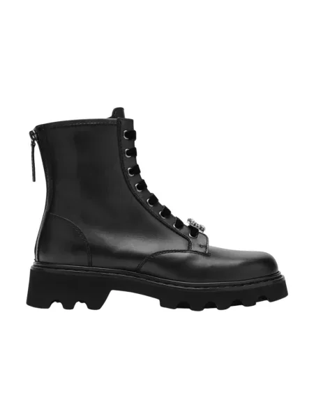 Botki Roger Vivier skórzane czarne