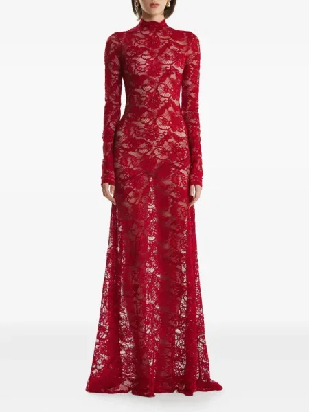 Rochie maxi 2310 Studio de costum roșu