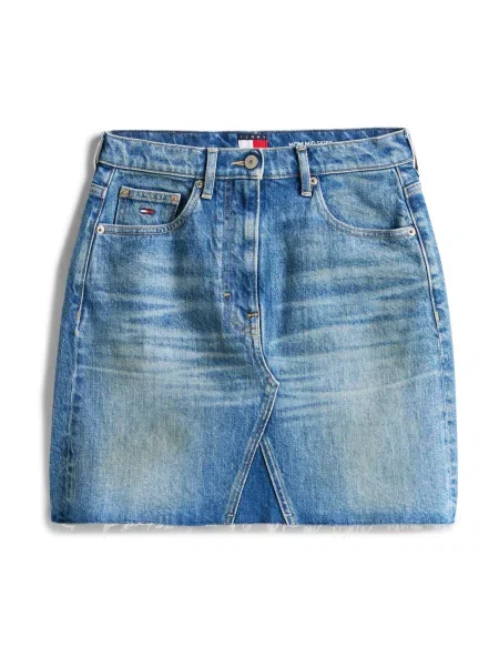 Tommy Jeans Fustă denim albastru