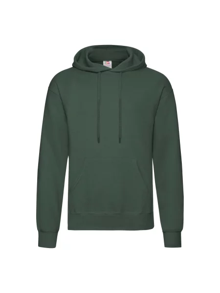 Bluza z kapturem Fruit Of The Loom z kapturem klasyczna khaki