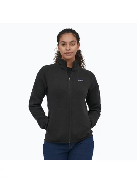 Bluză de trekking pentru femei Patagonia Better Sweater Fleece black negru