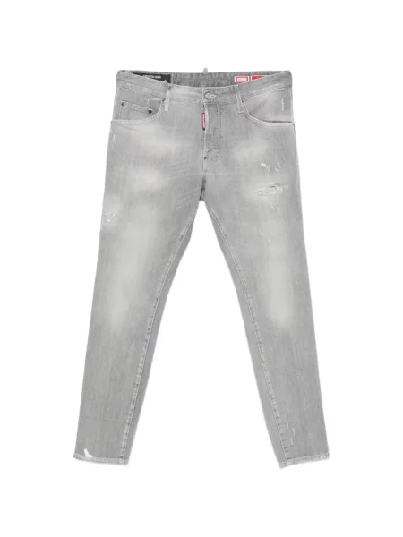 Blugi Dsquared2 zdrențuiți gri