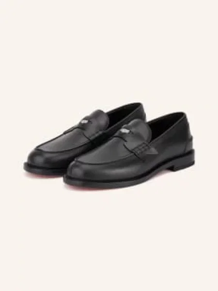 Christian Louboutin Penny Mokasíny The Plato černá