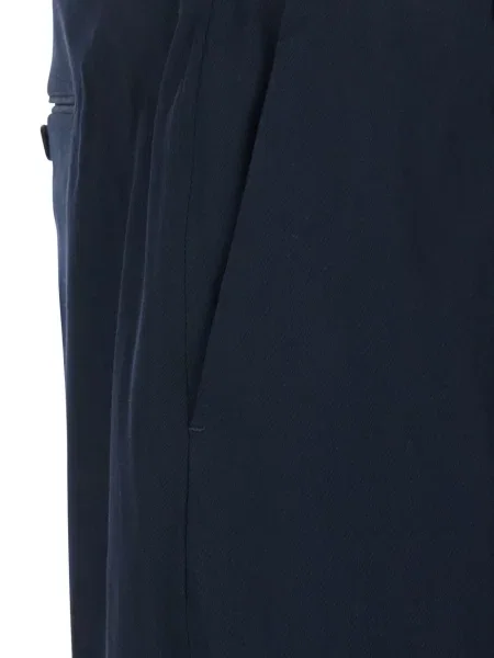 Pantaloni Pt Torino plisate albastru