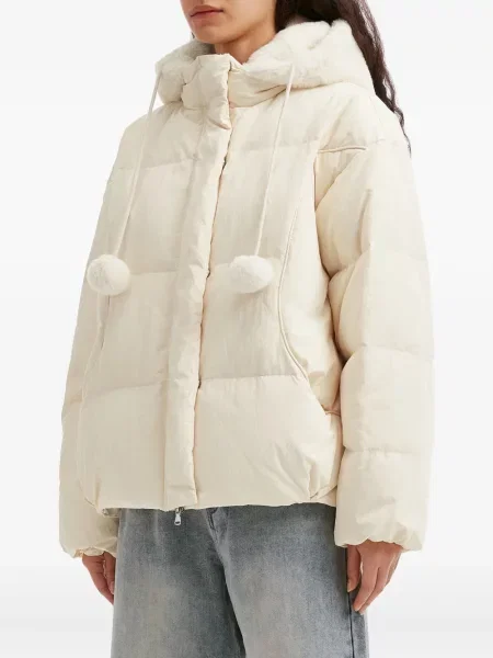 Sztuczne futro kurtka B+ab z kapturem