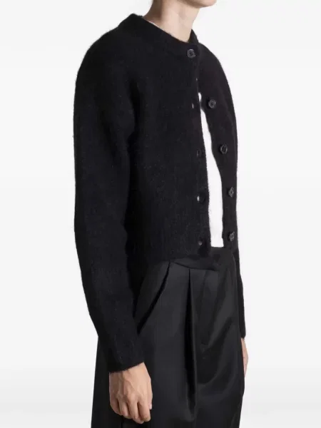 Decupat cardigan Ivy Oak negru