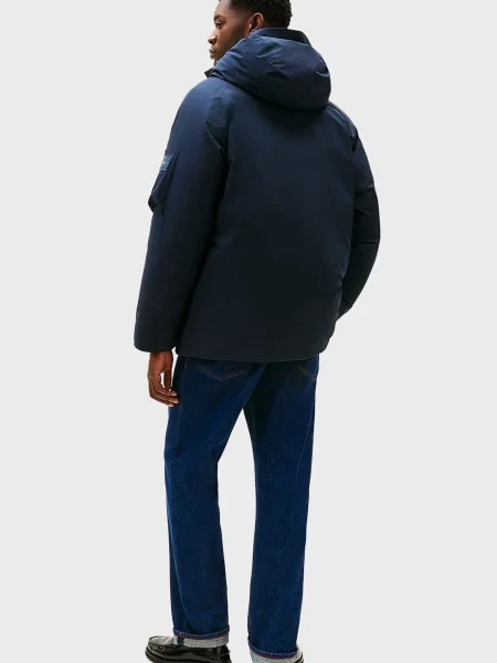 Пуховик Tommy Hilfiger синий