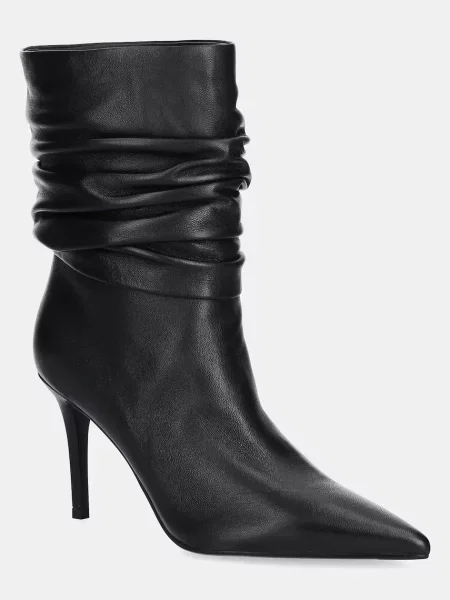Answear.LAB cizme de piele negru