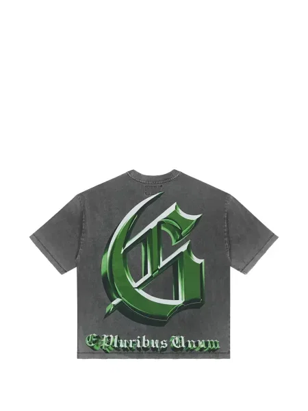 Tricou Godspeed cu imagine gri