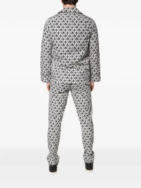 Pijamale Dolce & Gabbana cu imagine negru