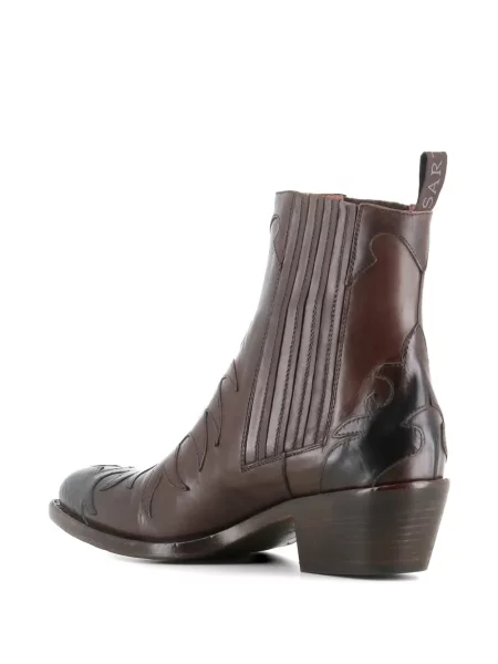 Botine Sartore din piele maro