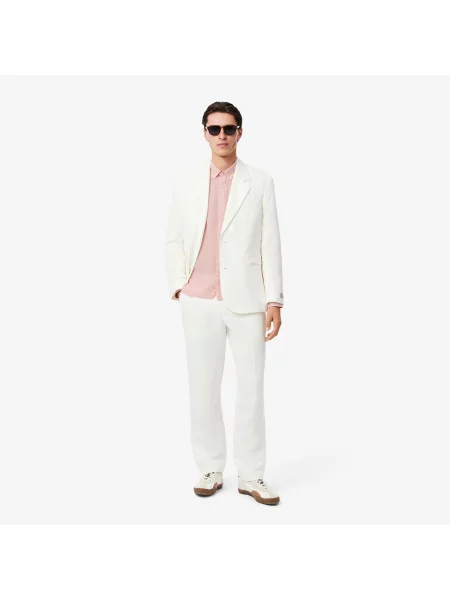 Lacoste Koszula Lniana różowa