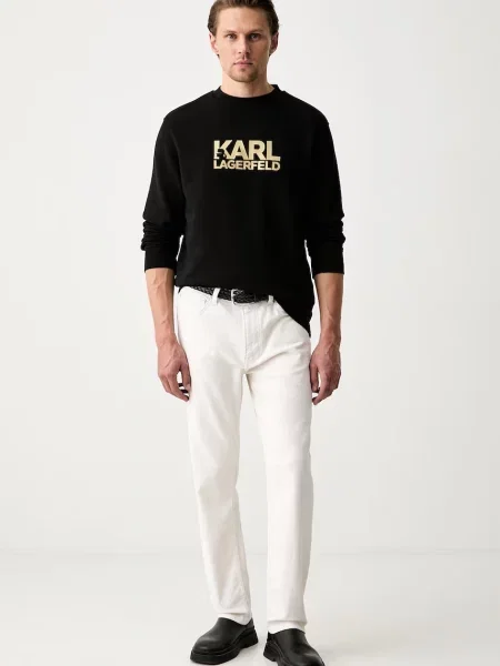 Karl Lagerfeld Majica zlata črna