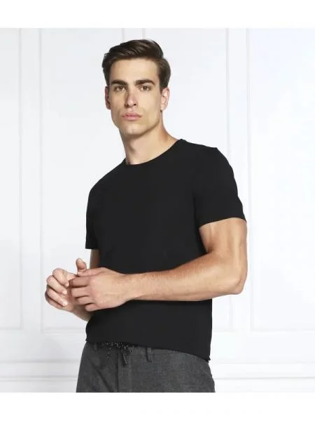 Oscar Jacobson Tricou Kyran negru