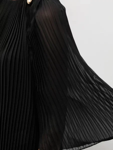 Блузка Answear.LAB з аплікацією чорний