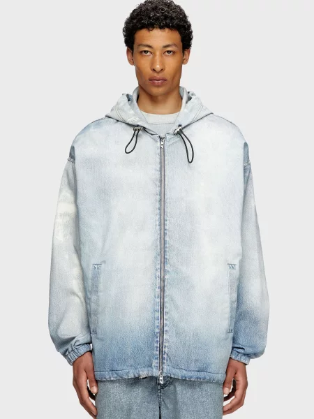 Джинсовая куртка Diesel голубая