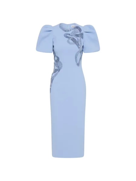 Rochie midi Rebecca Vallance albastru