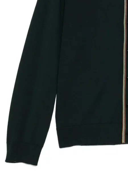 Prugasti kardigan Paul Smith zelena