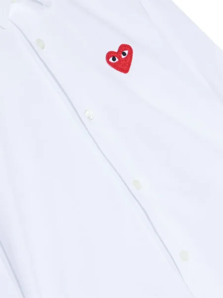 Koszula dziecięca Comme Des Garcons Play biała