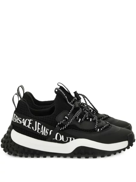 Sneakerși Versace Jeans Couture plasă negru