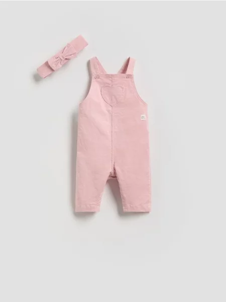 Reserved Комбінезон з повʼязкою лавандовий 