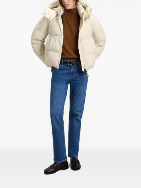 Geacă cu puf Woolrich cu glugă