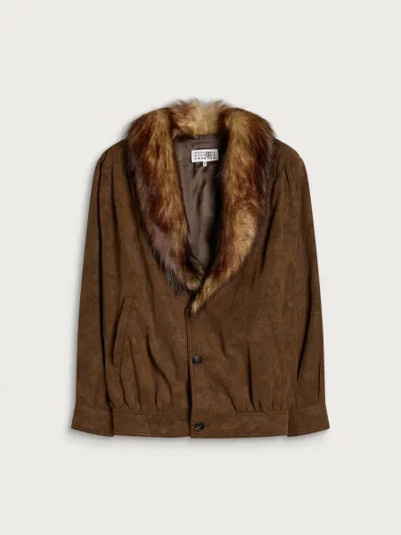 Kurtka Maison Margiela brązowa