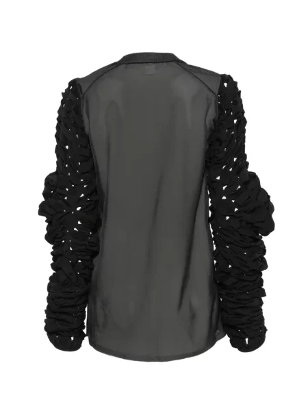 Пуловер Comme Des Garçons черно