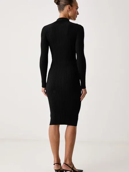 Marciano by Guess rochie cu vâscoză LIMA negru
