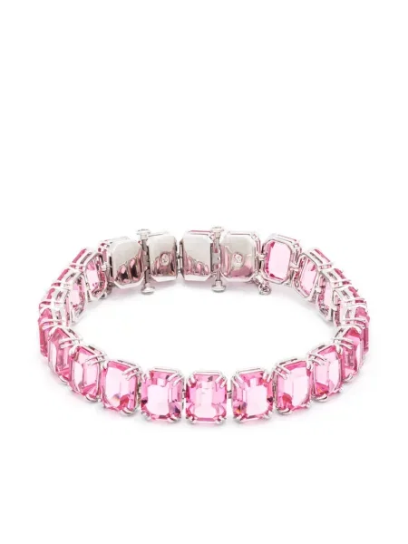 Brăţară Swarovski de cristal argintiu