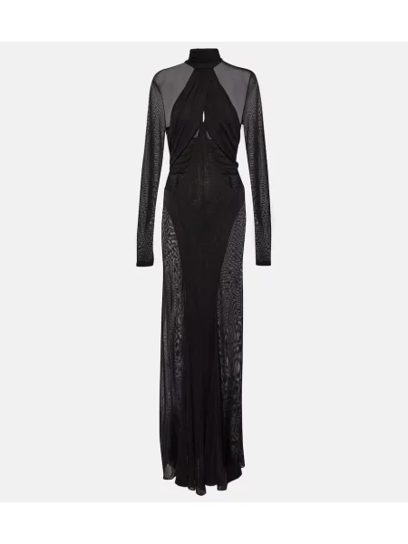 Rochie Isabel Marant transparente negru