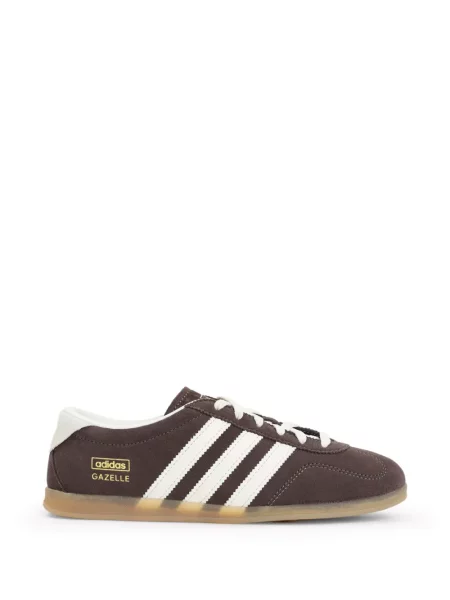 Prugaste tenisice Adidas bijela