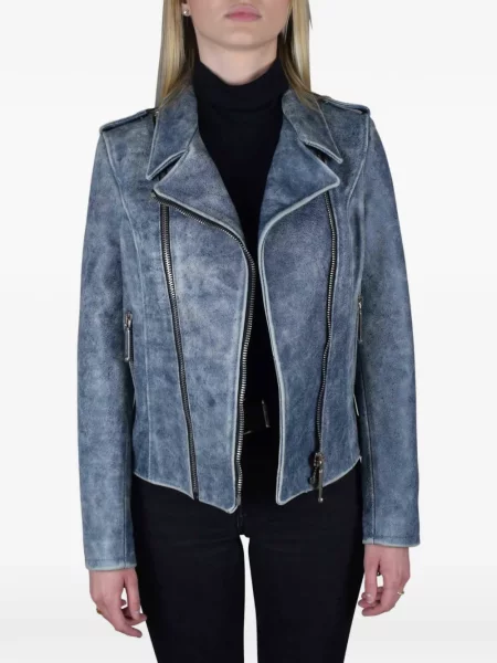 Geacă Philipp Plein albastru