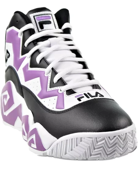Sneakerși Fila din piele negru