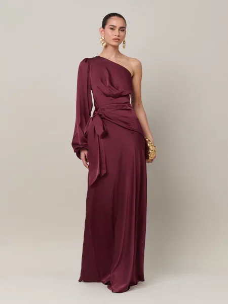 Sável Rochie de seară Pollie bordeaux roșu