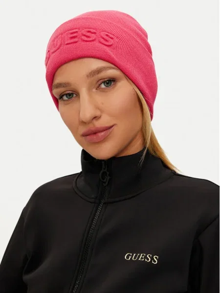 Căciulă Guess roz