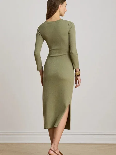 Lauren Ralph Lauren rochie bodycon cu verde