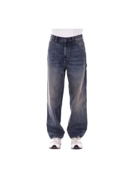 Jeansy Carhartt Wip niebieskie